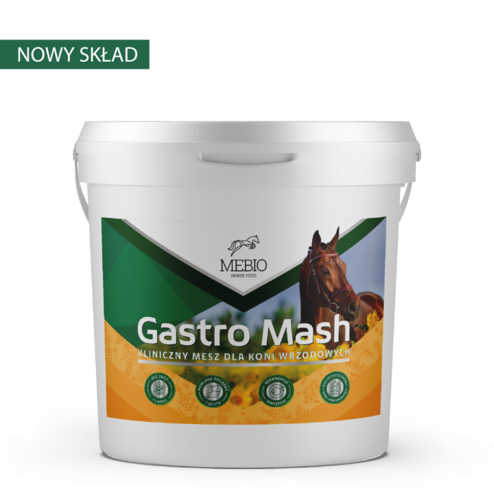 Mesz kliniczny MEBIO GastroMash dla koni wrzod 3kg