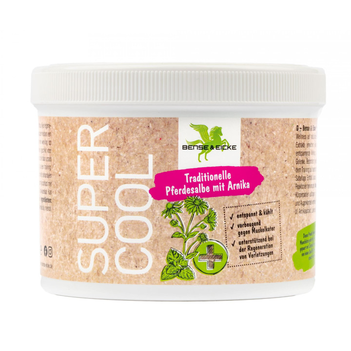 Maść chłodząca B&E SuperCool z arniką 500ml