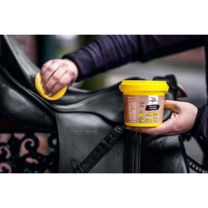 Smar do skór B&E LederfettFarblos 500ml