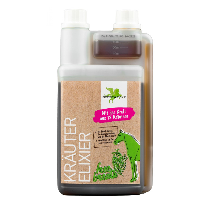 Suplement na drogi oddech B&E KrauterElixier 1l