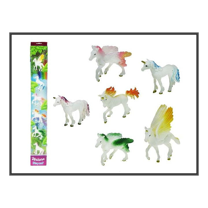 Figurki TOYS Jednorożce i Pegazy 6 szt.
