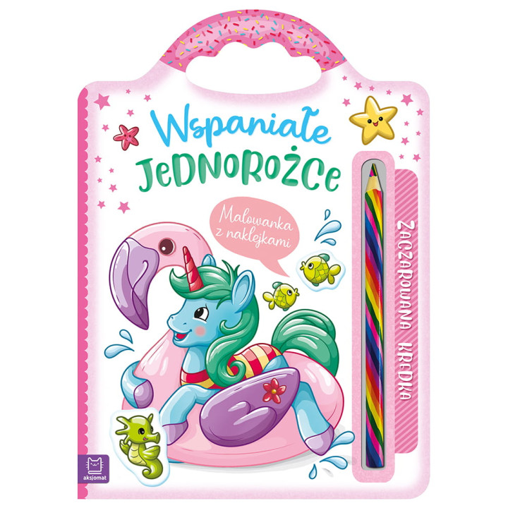 Malowanka AKSJOMAT Wspaniałe Jednorożce
