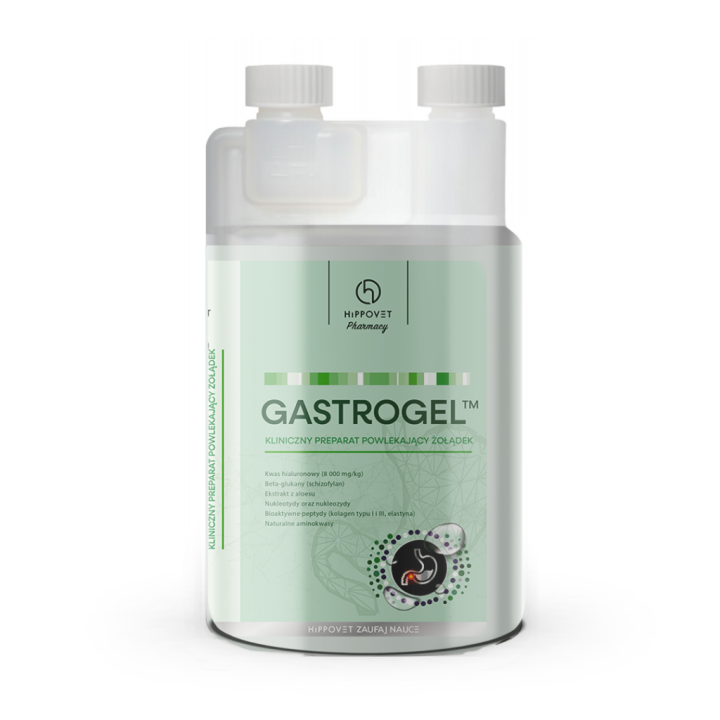 Suplement na wrzody HIPPOVET Gastrogel 1,2l