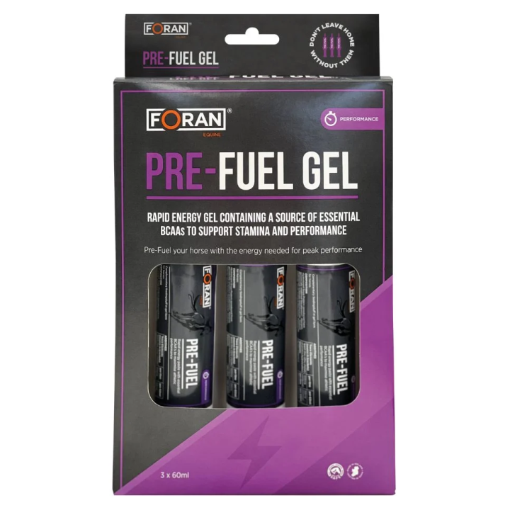 Elektrolity FORAN Pre-FuelGel 3x60ml tuba