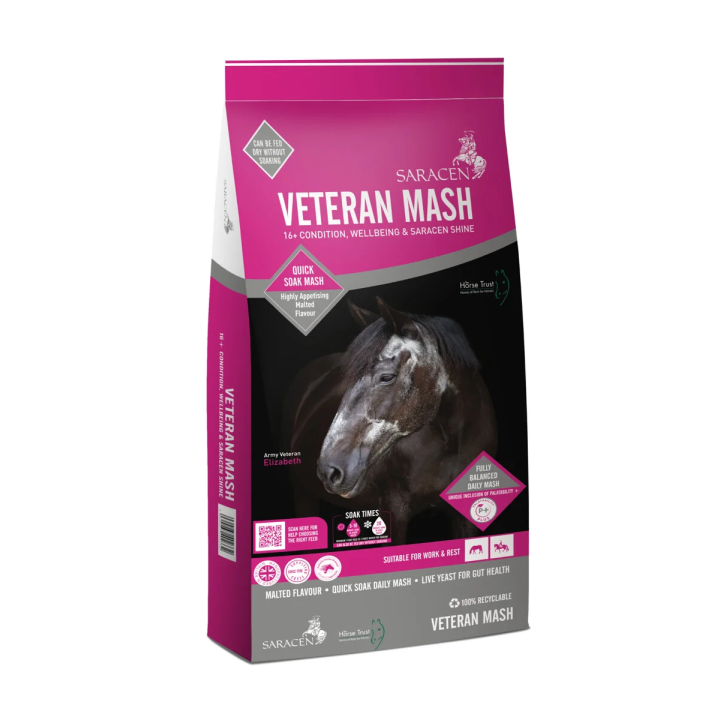 Mesz dla starszych koni SARACEN VeteranMash 20kg
