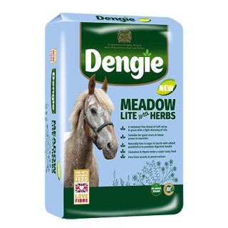 Sieczka dla koni DENGIE Meadow Lite with Herbs 15kg | Sklep jeździecki Horse-Trade.pl