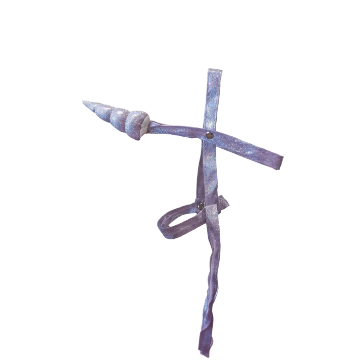 Kantar z rogiem Unicorn ASTRUP HobbyHorse violet