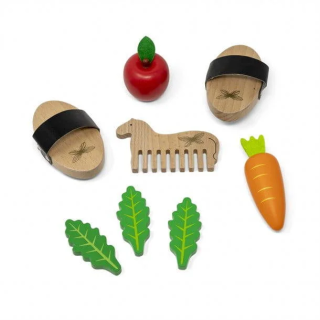 Szczotki i przysmaki dla koni ASTRUP dla HobbyHorse 8 el. | Sklep jeździecki Horse-Trade.pl