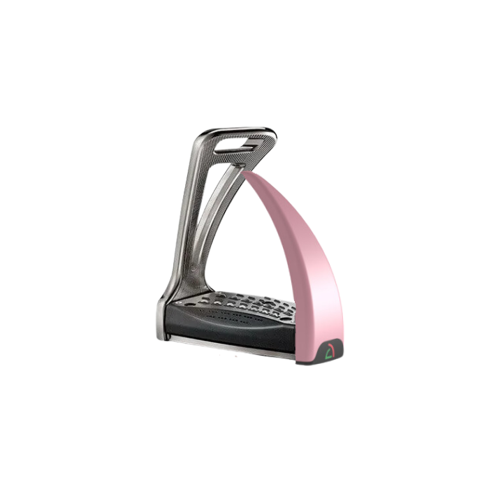 Strzemiona SAFE RIDING S2 black ink/rose quarz