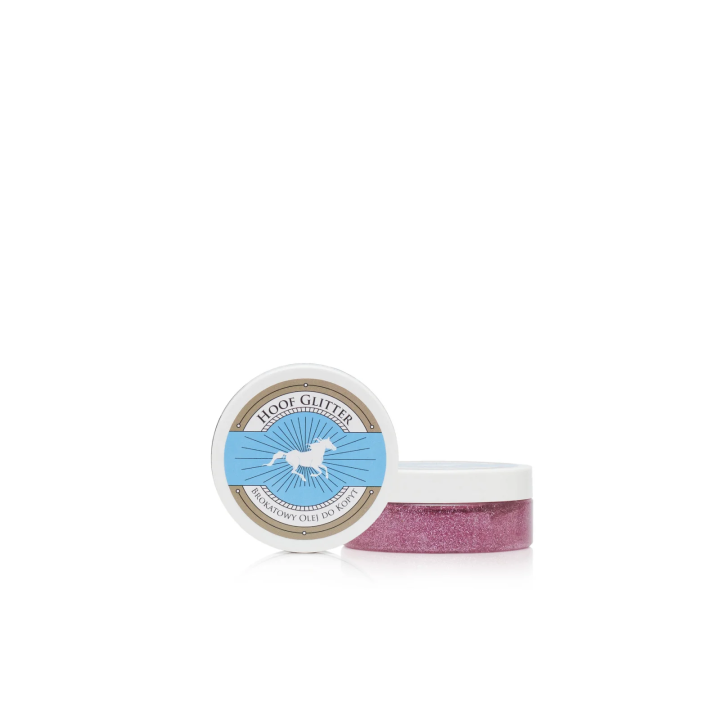 Olej do kopyt SCANDIA HoofGlitter pink 200ml