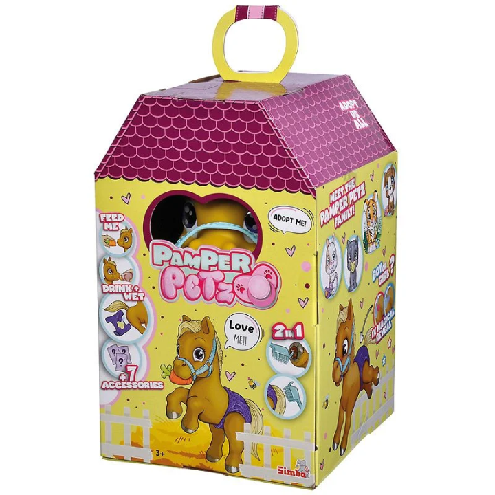 Konik z pieluszką SIMBA PamperPetz interaktywny