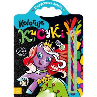 Malowanka AKSJOMAT KolorujęKucyki+ kredka kol