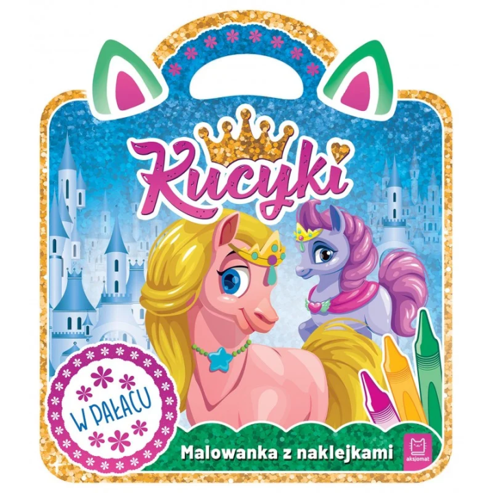 Malowanka AKSJOMAT Kucyki W pałacu