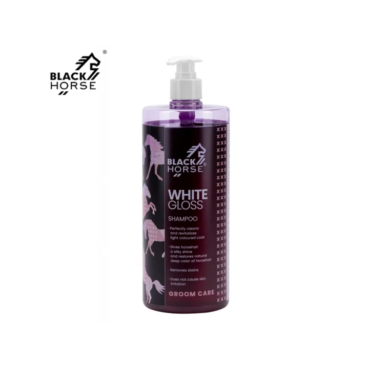 Szampon BLACK HORSE White Gloss 1000ml