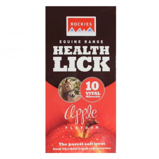 Lizawka solna ROCKIES Rockies Apple 2kg | Sklep jeździecki Horse-Trade.pl