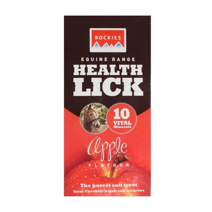 Lizawka solna ROCKIES Rockies Apple 2kg | Sklep jeździecki Horse-Trade.pl