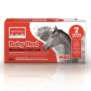 Lizawka solna ROCKIES Baby Red 2kg