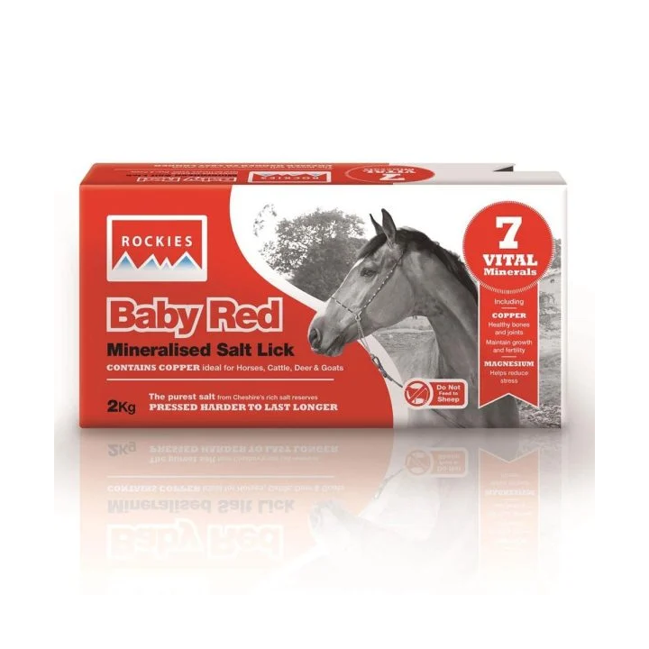 Lizawka solna ROCKIES Baby Red 2kg