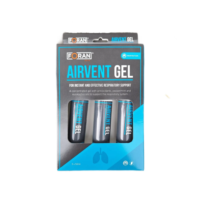 Żel na drogi oddechowe FORAN AirVent Gel 3x50ml | Sklep jeździecki Horse-Trade.pl