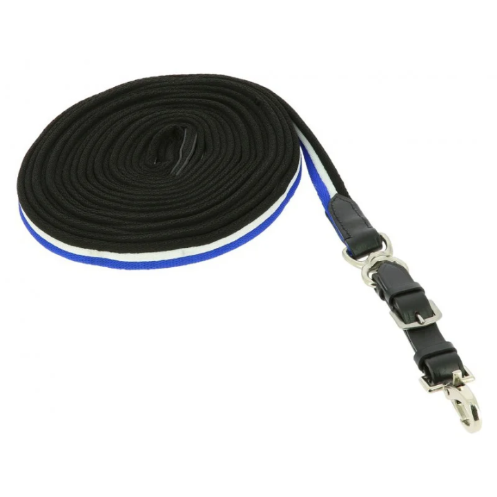 Lonża NORTON padded/leather 8m