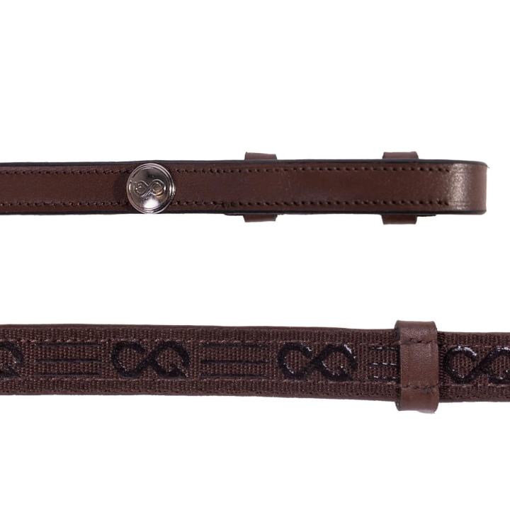 Wodze skórzane PresTEQ grip 12.5cm