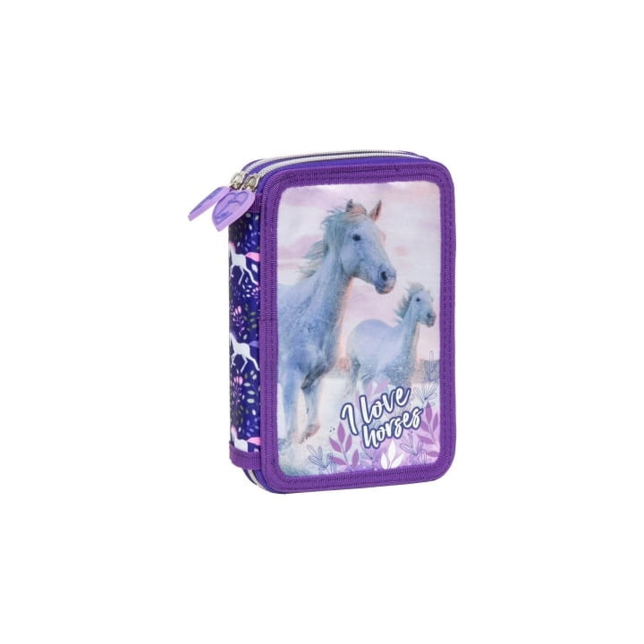 Piórnik DERFORM Konie25 2 komory+ wyp