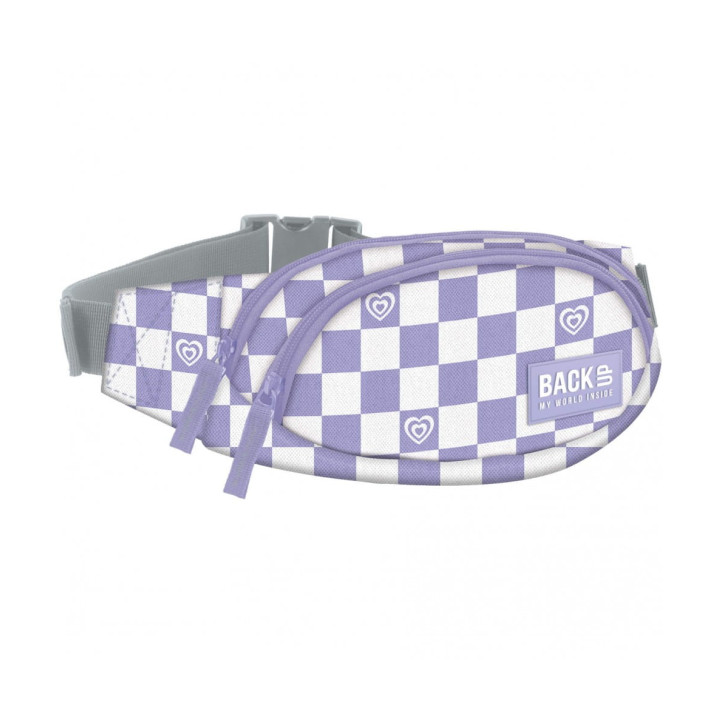 Saszetka na biodra BACKUP A29 Szachownica