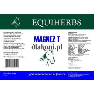 Magnez T EQUIHERBS 750g