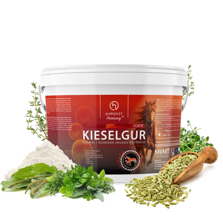 Krzem HIPPOVET Kieselgur Forte 5kg