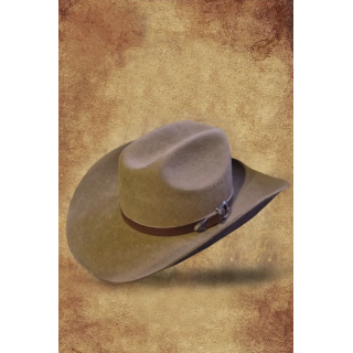 Kapelusz kowbojski WILDBILL filcowy lightbrown