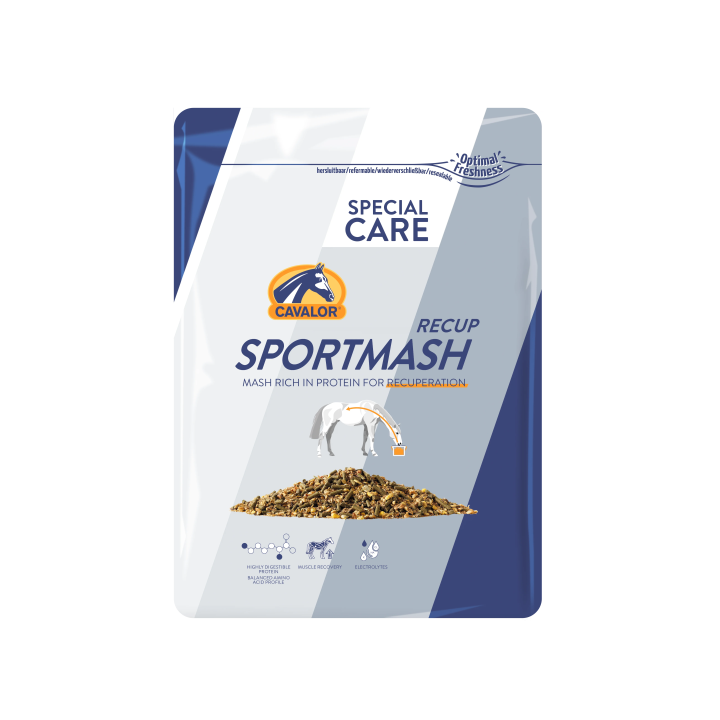 Mesz CAVALOR SportsmashRecup z elektrolitami 1,5kg | Sklep jeździecki Horse-Trade.pl