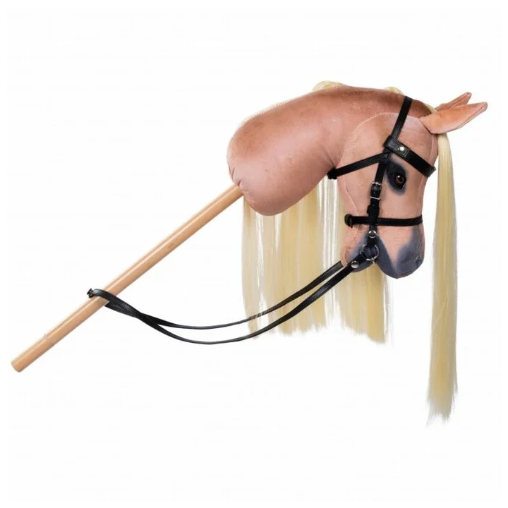 Koń na kiju ASTRUP Spirit HobbyHorse z wędz.
