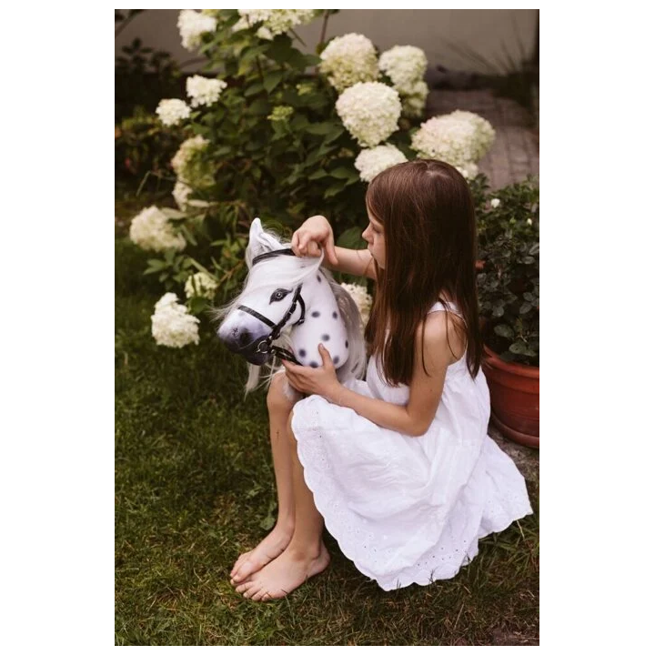 Koń na kiju ASTRUP Magic HobbyHorse z wędz.