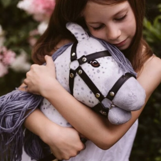 Koń na kiju ASTRUP STAR HobbyHorse łaciaty