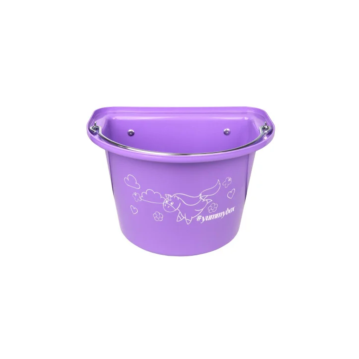 Żłób KERBL 12l przenośny zaw-pałąk lavender Yummy