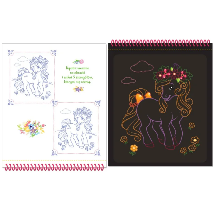 Wydrapywanka AKSJOMAT Piękne Kucyki