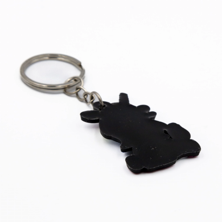 Brelok PZP gumowy jednorożec kolorowy