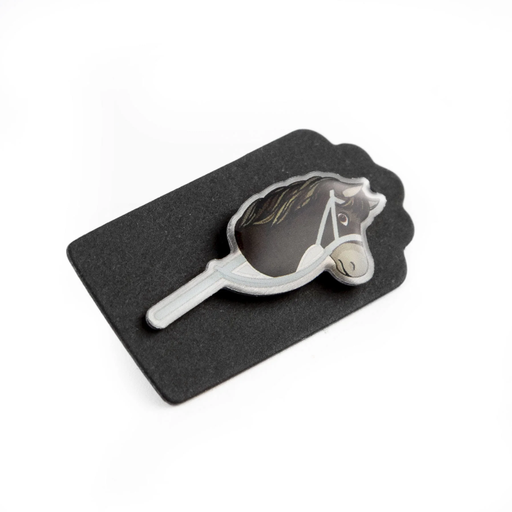 Przypinka PZP hobbyhorse 1- druk ciemna