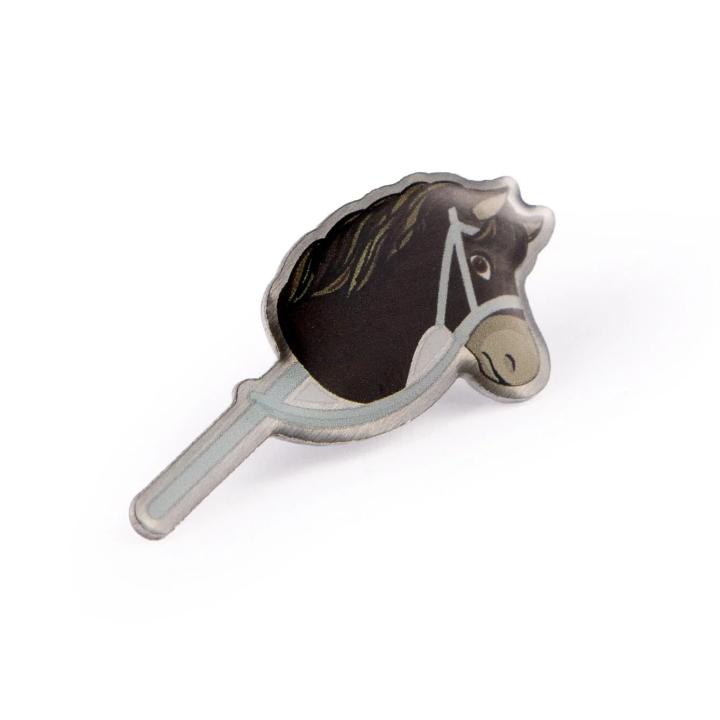 Przypinka PZP hobbyhorse 1- druk ciemna