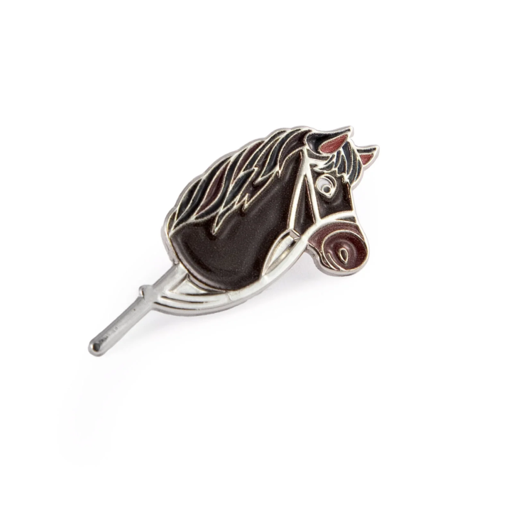 Przypinka PZP hobbyhorse 3-emalia ciemny