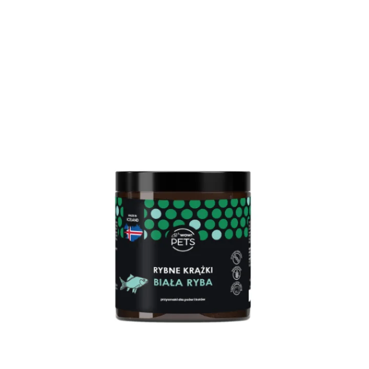 Smaczki dla psa i kota WOW!PETS RybneKrążki 200g