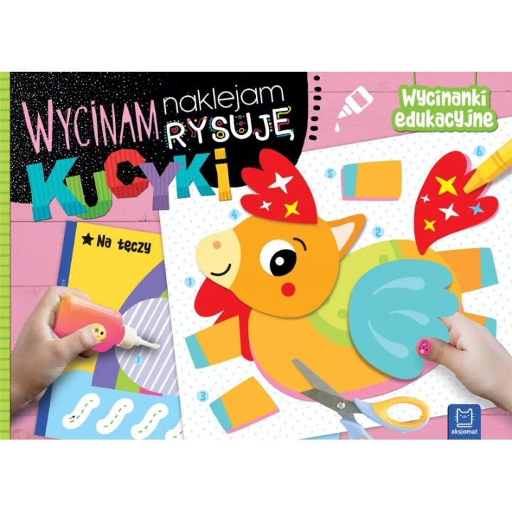 Wycinanka edukacyjna AKSJOMAT Kucyki