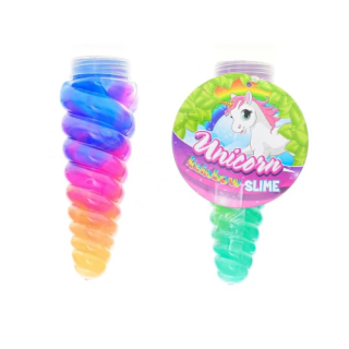 Masa żelowa w rogu Jednorożca 13.5cm mix