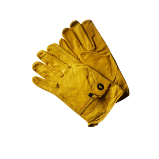 Rękawiczki jeździeckie WILDBILL yellow skóra XL