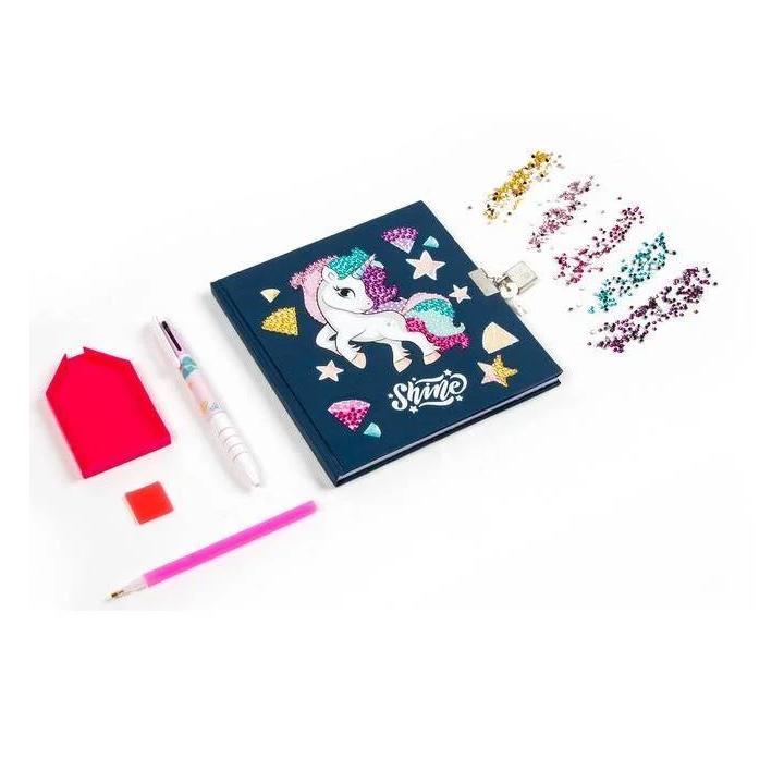 Pamiętnik DERFORM z kłódką+długopis J14