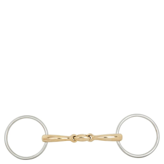 Wędzidło zwykłe BR LooseRingSoft 16mm 2*łam