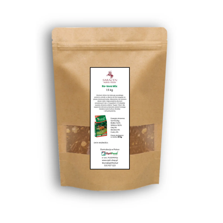 Pasza SARACEN Re-Leve-Mix musli 1,5kg