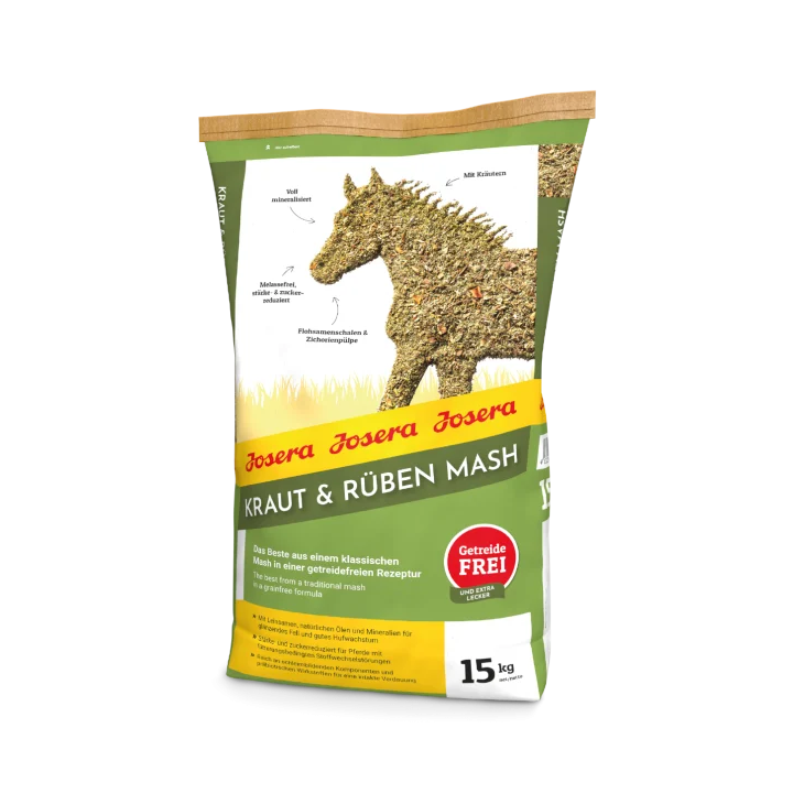Mesz bezzbożowy JOSERA Kraut&Ruben Mash 15kg