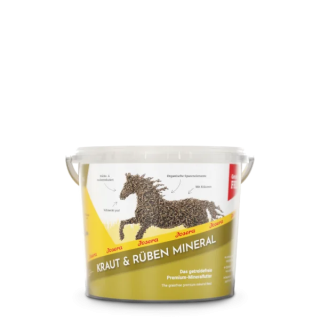 Mineraly bezzbozowe JOSERA KrautRubenMineral 4kg | Sklep jeździecki Horse Trade.pl