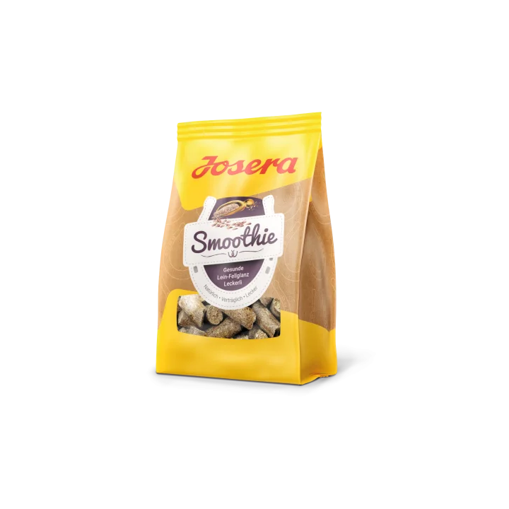 Smaczki bezzbożowe JOSERA Smoothie siemię ln. 900g | Sklep jeździecki Horse Trade.pl